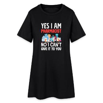 Ja, Ich Bin Apothekerin Lustige Apothekenhelferin - Robe T-shirt Femme - noir - Devant