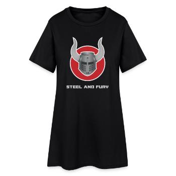 Barbarian Warrior Sport - Robe T-shirt Femme - noir - Devant