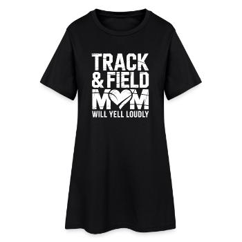 Dictions sportives Don d’Athlétisme - Robe T-shirt Femme - noir - Devant