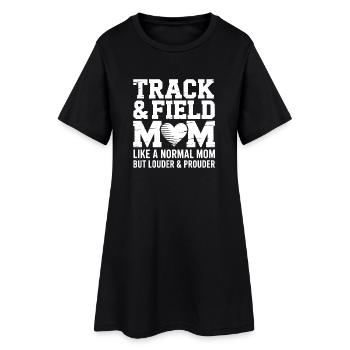 Athletics Sayings Athletics Gift - Women’s T-Shirt Dress - black - Front
