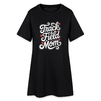 Athletics Sayings Athletics Gift - Women’s T-Shirt Dress - black - Front