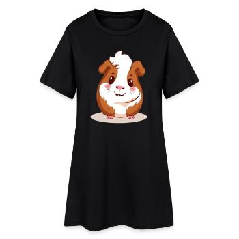 cobaye - Robe T-shirt Femme - noir - Devant