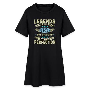 Légende de l’anniversaire de mars 1971 - Robe T-shirt Femme - noir - Devant