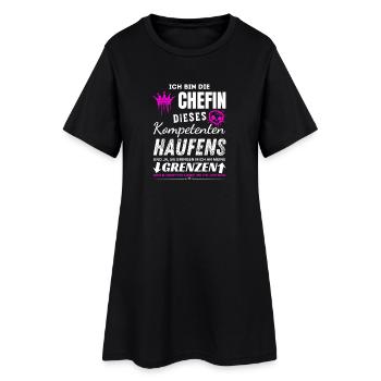 Chefin dieses Kompetenten Haufens Chefin Geschenke - Robe T-shirt Femme - noir - Devant