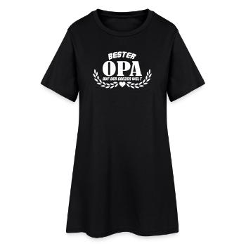 Le meilleur grand-père du monde entier - Robe T-shirt Femme - noir - Devant