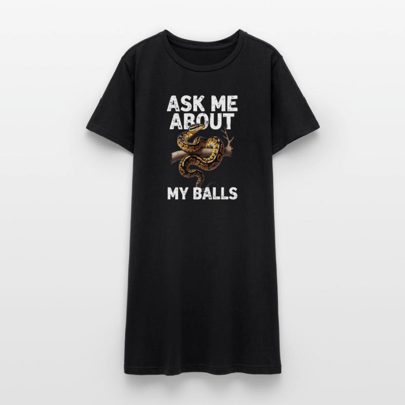 Python roi Serpents Amateurs de terrarium Python Robe T-shirt Femme