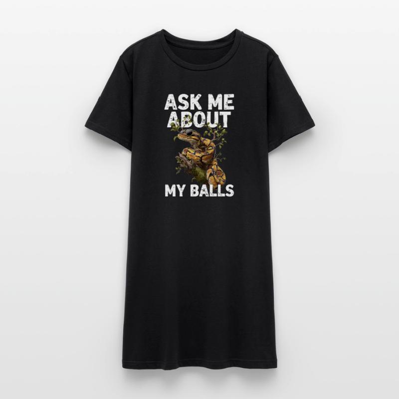 Python roi Serpents Amateurs de terrarium Python Robe T-shirt Femme