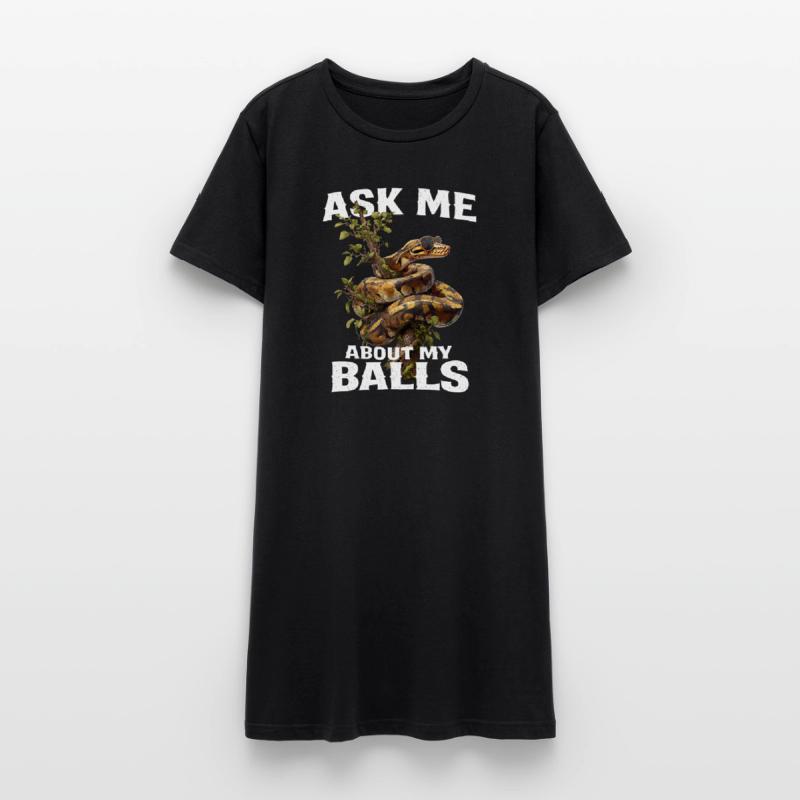 Python roi Serpents Amateurs de terrarium Python Robe T-shirt Femme