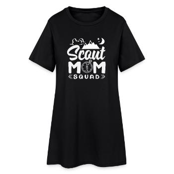 Proud Mother Girl Scout Scouting Mom Squad - Robe T-shirt Femme - noir - Devant