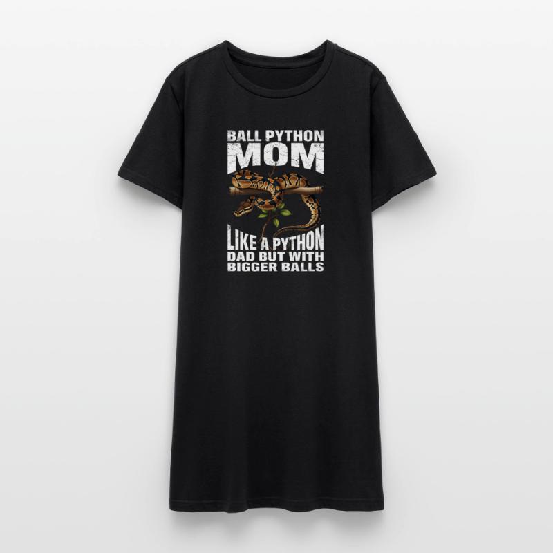 Maman Python roi Maman Serpents Terrarium Python Robe T-shirt Femme