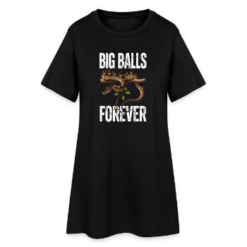 Python roi Serpents Amateurs de terrarium Python - Robe T-shirt Femme - noir - Devant
