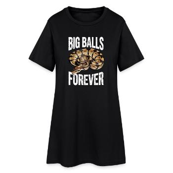Python roi Serpents Amateurs de terrarium Python - Robe T-shirt Femme - noir - Devant