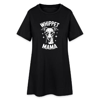 Whippet Sayings Dog Funny Whippet Gift - Women’s T-Shirt Dress - black - Front