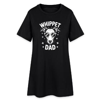 Whippet Sayings Dog Funny Whippet Gift - Women’s T-Shirt Dress - black - Front
