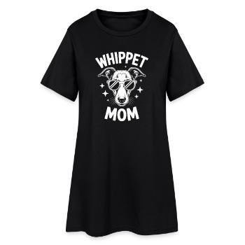 Whippet Sayings Dog Funny Whippet Gift - Women’s T-Shirt Dress - black - Front