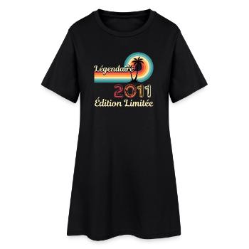 Légendaire 2011, édition limitée - Robe T-shirt Femme - noir - Devant