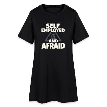 Indépendant indépendant Steuerhumor 1099 Life - Robe T-shirt Femme - noir - Devant