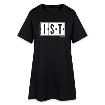 Istanbul IST, City Souvenir Hoodie, Tasse, Tasche - Frauen T-Shirt-Kleid - Schwarz - Vorne
