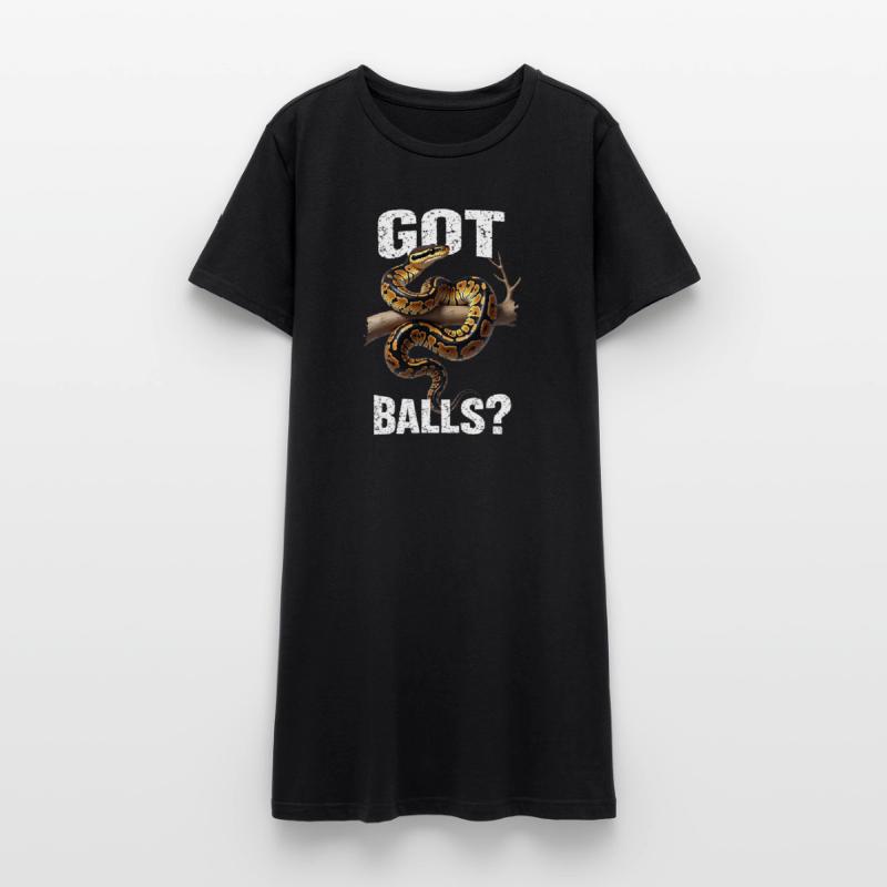 King Python Snakes Lover Terrarium Python Women’s T-Shirt Dress