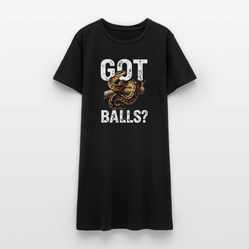 King Python Snakes Lover Terrarium Python Women’s T-Shirt Dress