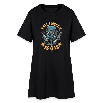 L’anesthésiste dont j’ai besoin est une anesthésie gazeuse - Robe T-shirt Femme - noir - Devant