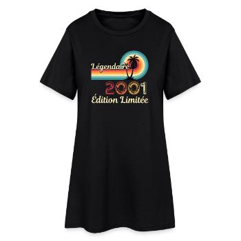 Légendaire 2001, édition limitée - Robe T-shirt Femme - noir - Devant