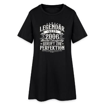 Légendaire depuis son anniversaire millésime 2006 - Robe T-shirt Femme - noir - Devant