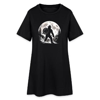 Bigfoot Firefighter - Women’s T-Shirt Dress - black - Front