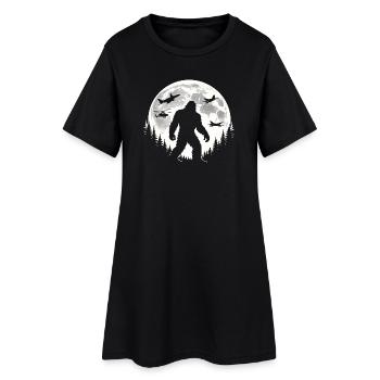 Bigfoot Avions - Robe T-shirt Femme - noir - Devant