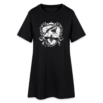 Shark Boxing MMA - Robe T-shirt Femme - noir - Devant