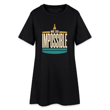 Rocket Science Rocket Scientist Aerospace - Women’s T-Shirt Dress - black - Front