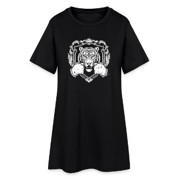 Tiger Boxing MMA - Robe T-shirt Femme - noir - Devant