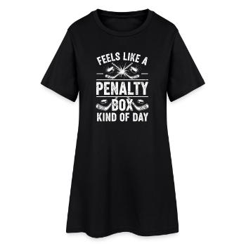 hockey - Women’s T-Shirt Dress - black - Front