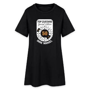 Édition spéciale Top Condition 50 ans Octobre 1976 - Robe T-shirt Femme - noir - Devant