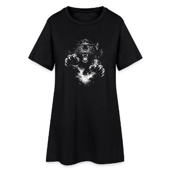Black Panthers - Women’s T-Shirt Dress - black - Front