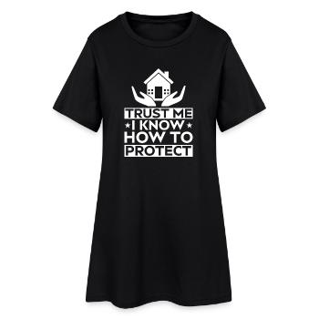 Agent d’assurance costume Trust Me Medicare - Robe T-shirt Femme - noir - Devant