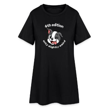 4th Edition - White - Women’s T-Shirt Dress - black - Front