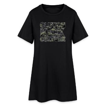 Camouflage Embrayage Kick Culture Scène de réglage de voitures - Robe T-shirt Femme - noir - Devant
