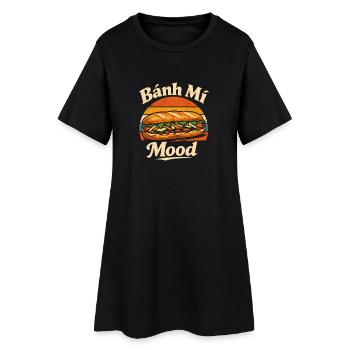Banh Mi Laune | Vietnam Street Food, Foodie - Robe T-shirt Femme - noir - Devant