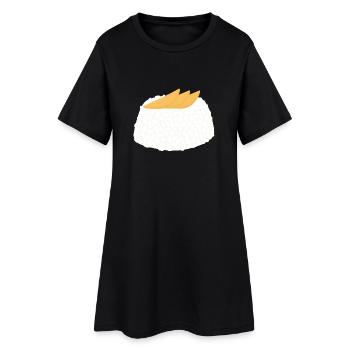 mango sticky rice - Women’s T-Shirt Dress - black - Front