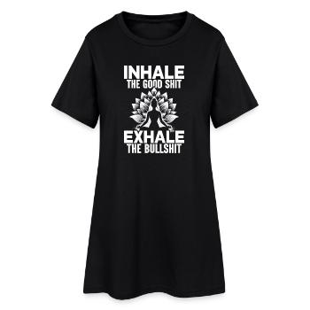 Yoga Entraînement à la méditation Yoga pour amateurs de yoga - Robe T-shirt Femme - noir - Devant