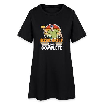 Disc Golf Gifts Disc Golf - Women’s T-Shirt Dress - black - Front