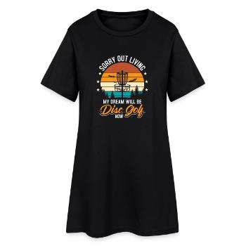 Disc Golf Gifts Disc Golf - Women’s T-Shirt Dress - black - Front