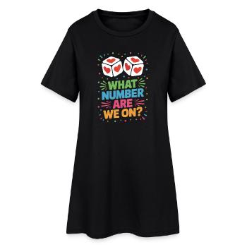 Arnaque, proverbes, jeu de dés, cadeau drôle d’arnaque, - Robe T-shirt Femme - noir - Devant