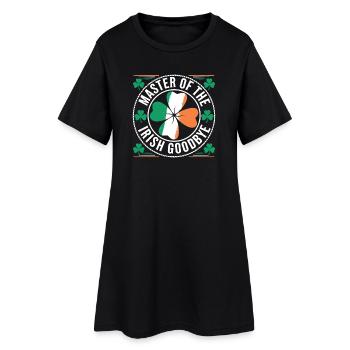 Master of the Irish farewell St. Patrick's Day - Women’s T-Shirt Dress - black - Front