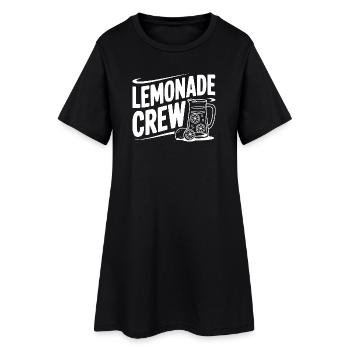 Équipage Lemonade - Robe T-shirt Femme - noir - Devant
