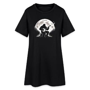Bigfoot Banjo Moon - Robe T-shirt Femme - noir - Devant
