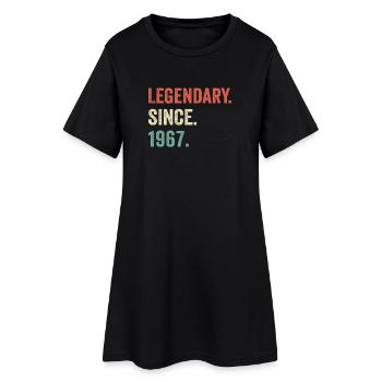 legendary since 1967 - Women’s T-Shirt Dress - black - Front