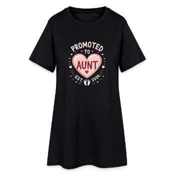 Tante 2026 Tante 2026 Promue Tante 2026 - Robe T-shirt Femme - noir - Devant