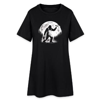 Peintres et Varnisseurs de Bigfoot - Robe T-shirt Femme - noir - Devant